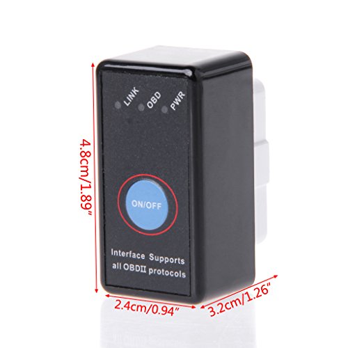 Xumeili Auto Mini V2.1 ELM327 Bluetooth OBD2 Diagnostic Tool Car Scanner Android Symbian