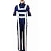 My Hero Academia Boku No Hero Academia Izuku Midoriya Gymnastics Suit Cosplay Costume Training Suit Uniform Sportswear Dark Blue