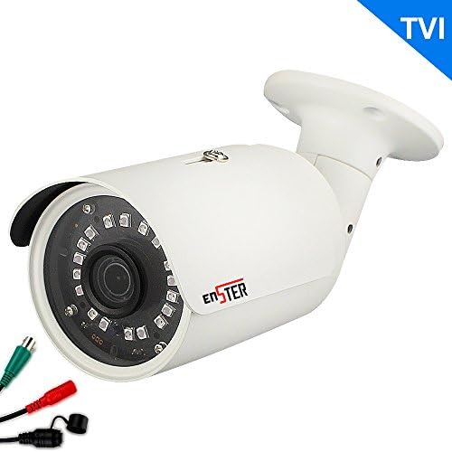 CCTV Bullet Camera with 2000TVL 2.0MP Waterproof 3.6mm Board Lens 1/2.8" CMOS Sensor Vandalproof Enster