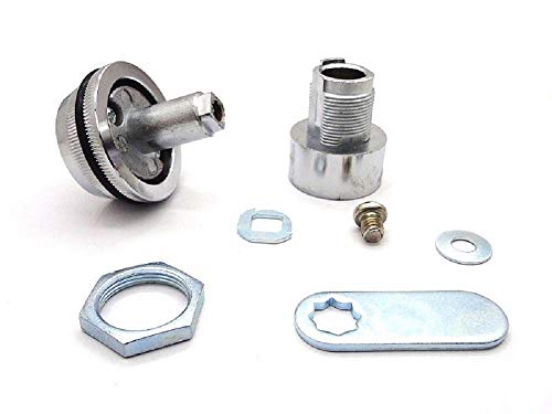 3-Digit Combination Mailbox Lock 7/8" Rotary Tongue Cam Lock for Cabinet Drawer Locker Door Furniture - Thumbnail 2