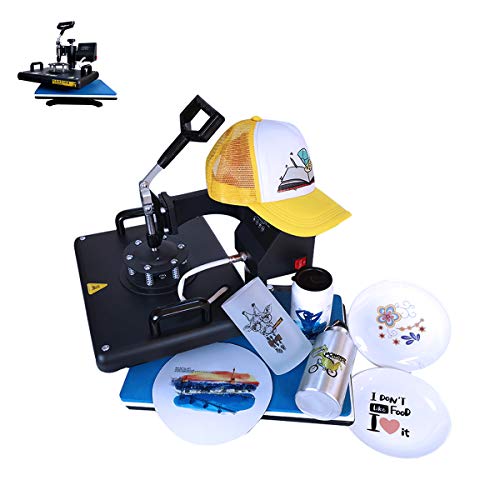 BetterSub Heat Press 12x15 Inch Combo 5 in 1 Heat Press Machine for T