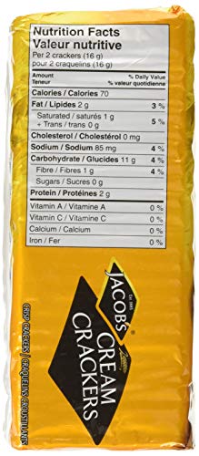 Jacobs Crackers Cream, 7.05 Ounce