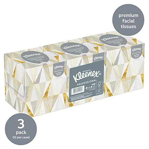 Kleenex® Professional Facial Tissue Cube for Business (21200), Upright