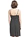 Motherhood Maternity Women's Maternity Lace Trim Nursing Nightgown, Black/White dot, Small