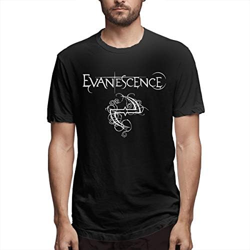 Evanescence Men T Shirts Short Sleeve Tee Fashion Summer Fit Blouse Cotton Casual Top