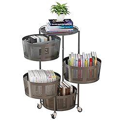 STYLIFING 4 Tier Rotating Multi Layer Kitchen Shelf