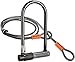 Kryptonite KryptoLok Series 2 Standard Heavy Duty Bicycle U Lock with 4ft Flex Bike Cable