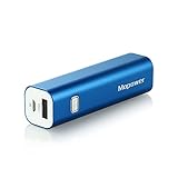 Portable Charger,Mopower 3000mAh Power Bank Lipstick-shaped Aluminum Metal External Backup Battery Pack for iPhone 6 4 5S 4S, iPad ,Galaxy S6 Note 3, iPod,HTC,Sony,LG, Mobile Digital Devices