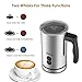 Milk Frother, Betitay Electric Hot Milk Heater for Cappuccino, Stainless Steel Steamer Strix Controller System Milk Warmer and Coffee Foam Maker with Non-stick Coating