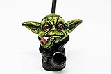 JCUNIVERSAL® - Handmade Tobacco Pipe Star Wars Yoda Head Design