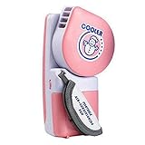 LOHOME Handy Cooler Small Fan, Mini-Air Conditioner Portable Speed Adjustable Fan Runs on Batteries or USB