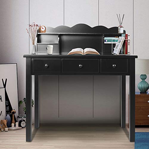 Martin Furniture Durham Double Pedestal Executive Desk, White