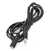 HTTX 3.5mm Male to Female Extension Slim Thin Auxiliary Audio Stereo Extension Cable Cord for Headphones (3 Feet, 2-Pack)