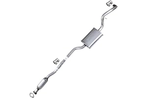 Northeastern Exhaust | Stainless Steel Resonator Pipe Assembly Exhaust Kit Compatible for Ford Escape 2013-2019 2.0l, 2.5L | Free Gasket and Sleeves Included