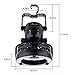 LED Camping Gear Lantern Fan Gift – Cool Gadget Supplies & Tent Light Equipment Glamping Essentials Accessories – Best Portable Lamp for Men Women Kids Boy Scouts – Battery Powered (Not Included)