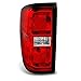 For Chevy Silverado 1500 2500 HD 3500 Pickup Truck Red Clear Driver Left Side Tail Light Replacement