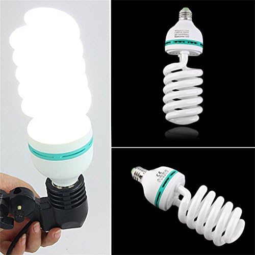 Qulable 150W 5500K E27 Photo Studio Bulb Video Light Photography Daylight Lamp 220V