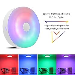 Bason Puck Lights with Remote,Under Cabinet led