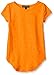 Derek Heart Girls' Big Short Sleeve Hi Low Top with Yoke