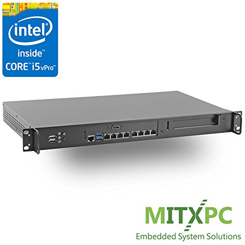 Intel-Core-i5-6500-Front-IO-Mini-1U-Rackmount-w8-x-Intel-LAN-RS-JNF592VI5-FIO
