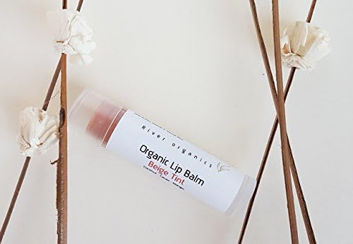 Organic Beige (Nude) Tinted Lip Balm | Coconut Oil | Cacao Butter | Mango Butter | Macadamia Nut oil | Vitamin E | All Organic Plant oils