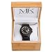 Maui Kool Wooden Watch Lahaina Collection For Men Women Unisex Analog Wood Watch Bamboo Gift Box (4A - Black Sandalwood)