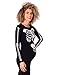 Peaberry Women's Halloween Maternity Pregnancy Skeleton Shirt Baby Girl