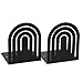 Spectrum Diversified 10710 Arch Bookends, Large, Black