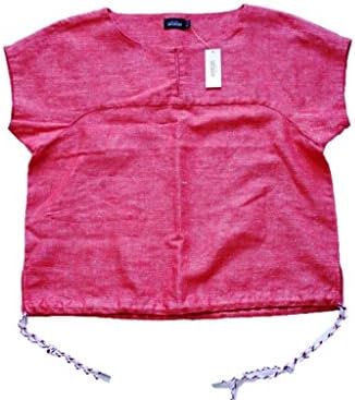 Kate Spade Saturday Women's Pop-over Drawstring Shirt, True Red, S