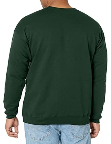 Hanes Mens Ecosmart Fleece Sweatshirt, Cotton-blend Pullover