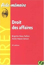 Droit des affaires