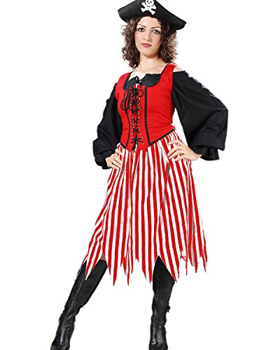 Pirate Wench Striped Skirt