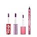 Lime Crime Limited Edition Best Of Lips Holiday Sets (Mauves). Mini Velvetine, Diamond Crushers, Wet Cherry Gloss, and Velvetines Liner (Set of 4)