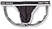 Diesel Men's Jacky Fresh and Bright Cotton Modal Jock Strap, Black, Medium