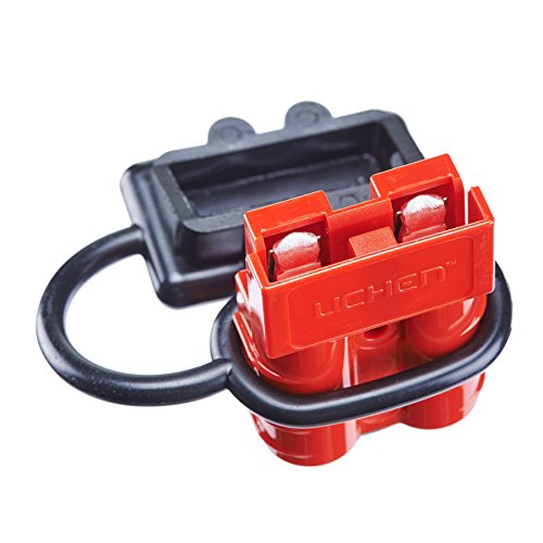 OMT 50A Battery Quick Connect Disconnect Plug Set for 6 Gauge Cables