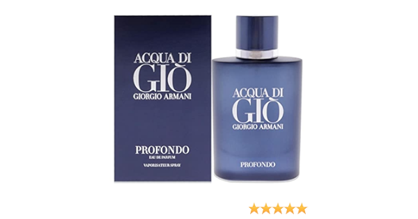 Armani (Giorgio Armani) Acqua Di Gio Profondo EDP 75 ml: Buy Online at Best  Price in Egypt - Souq is now Amazon.eg