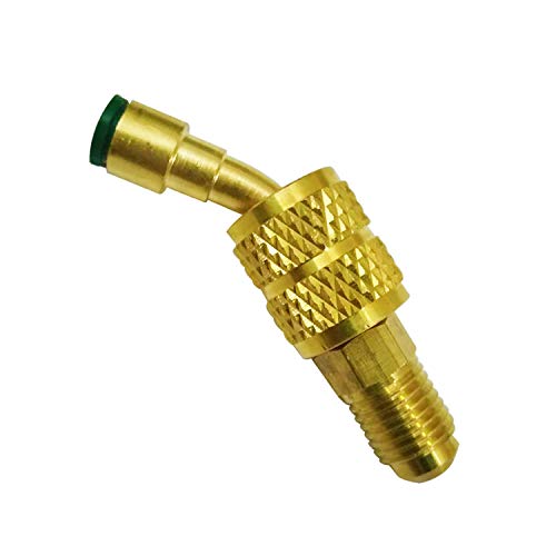 image for JIANZHENKEJI R410a Adapter for Mini Split HVAC System, Converts New R4