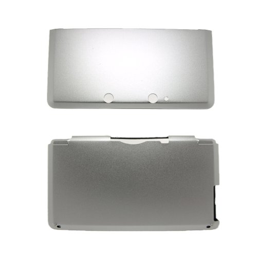 image for BR SILVER Nintendo 3DS FULL Aluminum Metal Case Protector Cover + Free