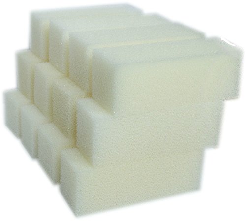 LTWHOME Foam Filter Pads Fit for Aqua Clear 110 / 500 AquaClear (Pack of 12)