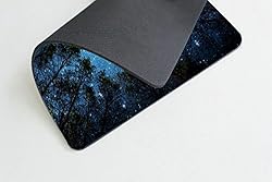 Smooffly Gaming Mouse Pad Custom,Winter Birch Trees