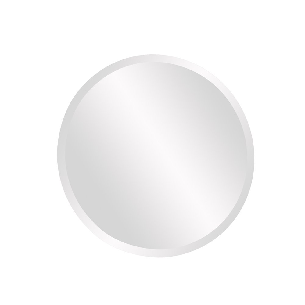 Howard Elliott Frameless Mirror, Round, Small, 12 Inch