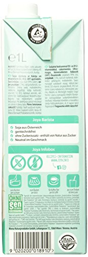 JOYA-Bio-Soja-Barista-Drink-Calcium-10er-Pack-10-x-1l-I-veganer-Milch-Ersatz-I-Soja-Getraenk-ohne-Zuckerzusatz-laktosefrei-I-Soy-Drink-Organic-I-Plantbased-I-Milchalternative-pflanzlich JOYA-Bio-Soja-Barista-Drink-Calcium-10er-Pack-10-x-1l-I-veganer-Milch-Ersatz-I-Soja-Getraenk-ohne-Zuckerzusatz-laktosefrei-I-Soy-Drink-Organic-I-Plantbased-I-Milchalternative-pflanzlich