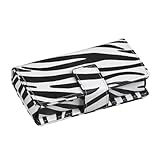 HealthSmart Fashion Travel Pill Case 7 Day Pill Reminder Organizer, Zebra
