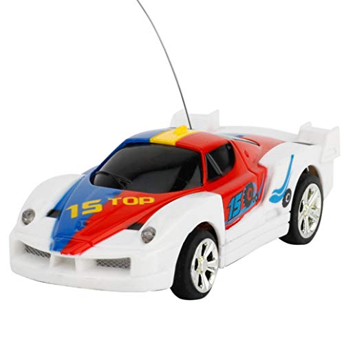 Kanzd 1:58 Multicolor Can Mini Speed RC Radio Remote Control Micro Racing Car Toy Gift (A)