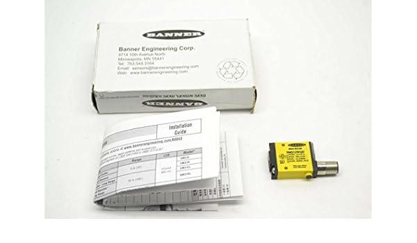 Banner Engineering Sm312wqd Diffuse Sensor 26892 Mini Beam