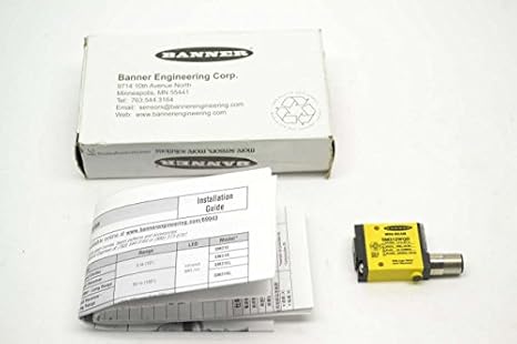 Banner Engineering Sm312wqd Diffuse Sensor 26892 Mini Beam