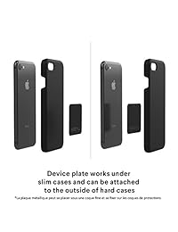 kenu Airframe magnética   ventilación Mount   universal Teléfono Celular Titular, soporte de coche, accesorios de coche para iPhone X, iPhone 8 8 PLUS, 7 7 Plus, 6s 6s Plus, 6 6 Plus, Samsung y teléfonos Android   Negro