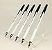 Dazzling Displays Clear Acrylic 5-Pen Stand