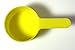 1 Ounce (29.6mL) Yellow Plastic Measure, Pack of 25 Measuring Scoops