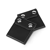 Aukee Seatbelt Adjuster, Car Safety Belt Positioner Shoulder Neck Protector Locking Clip Covers Black (2PCS)